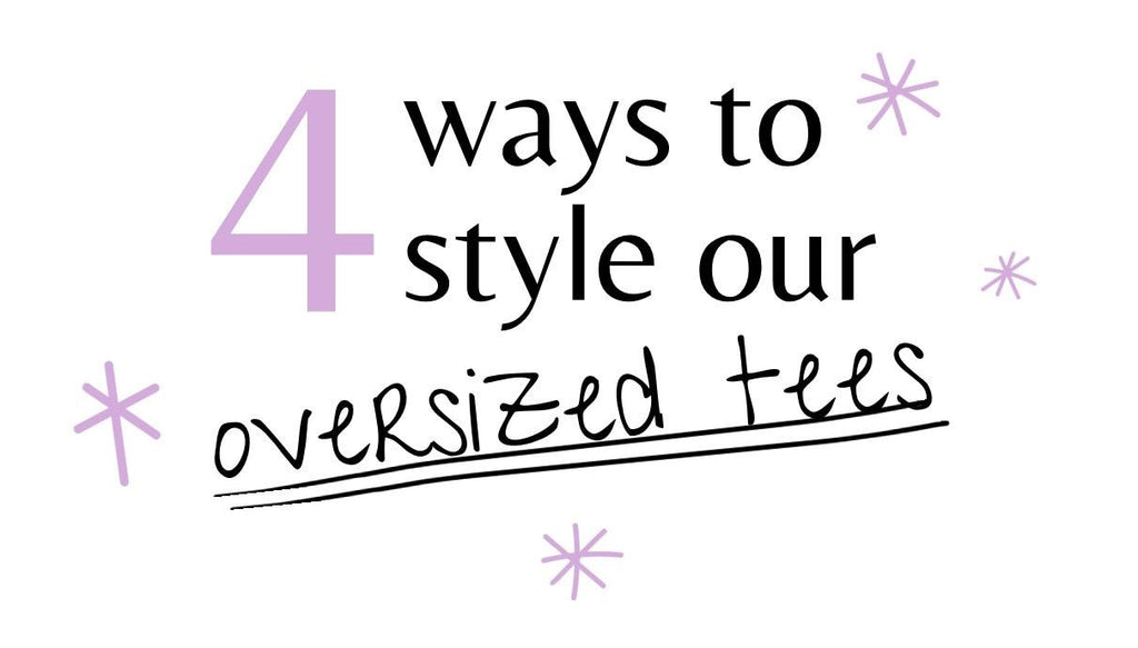 4 Ways to Style our Oversized Tees! - Kiwi & Co