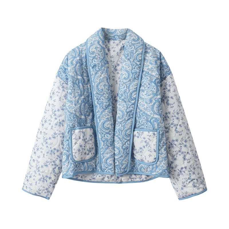 Blossom Breeze Quilted Jacket - Kiwi & Co