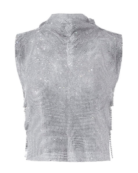 Glitter and Groove Top in Silver - Kiwi & Co