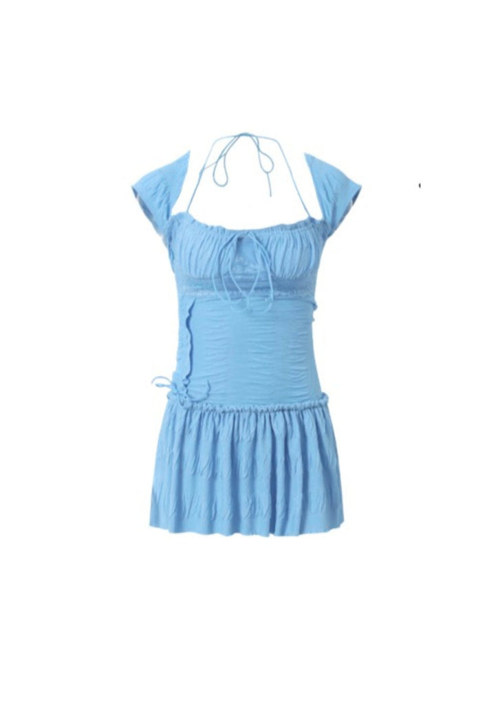 Jolene Mini Dress - Blue - Kiwi & Co