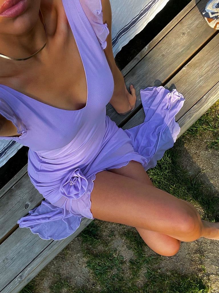 Lavender Dress - Kiwi & Co