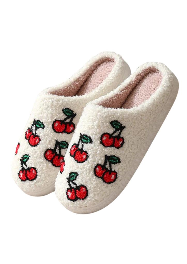Mini Cherry Slippers - Kiwi & Co
