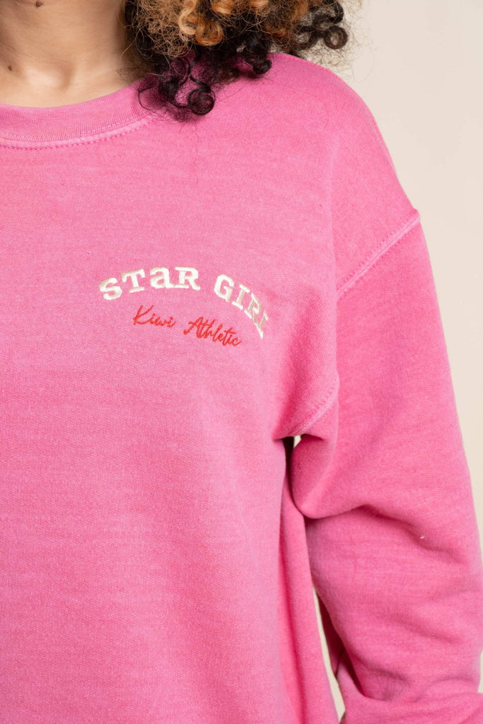 Star Girl Rapture Rose Sweatshirt - Kiwi & Co