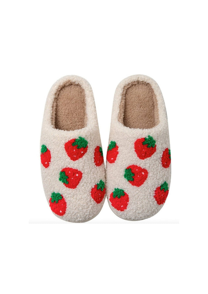 Strawberry Slippers - Kiwi & Co