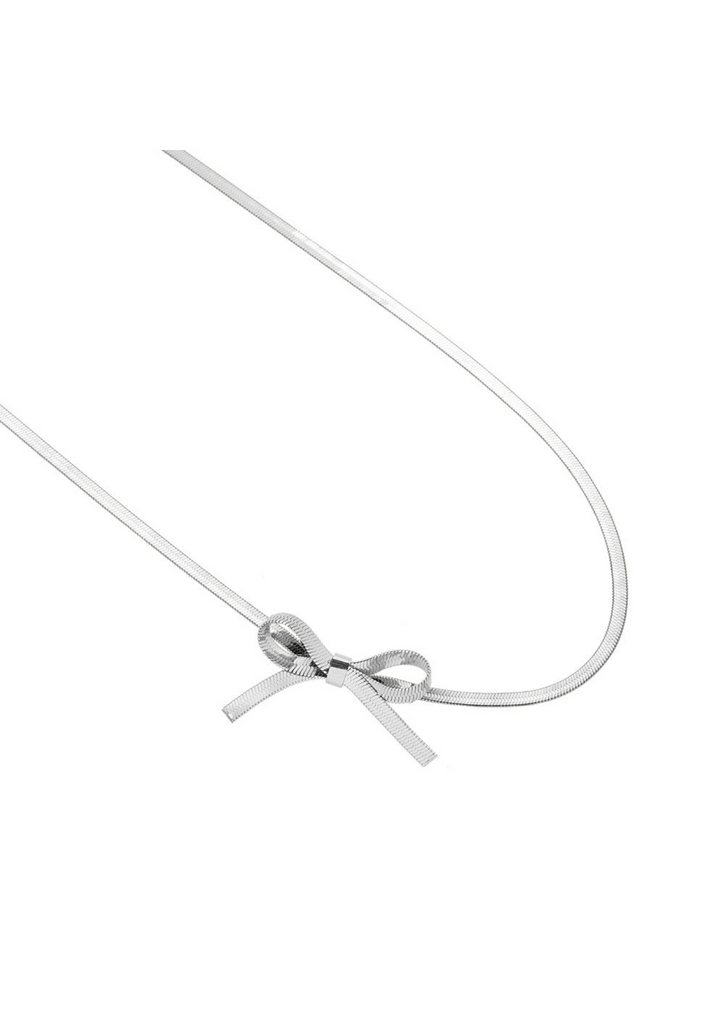 Ribbon Bow Choker Necklace - Kiwi & Co Necklace