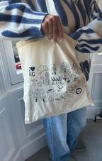 Kiwi Sketch Tote Bag