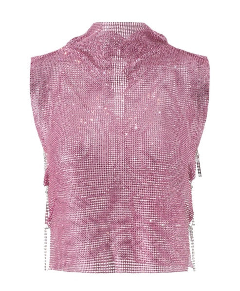 Glitter and Groove Top in Pink - Kiwi & Co Top