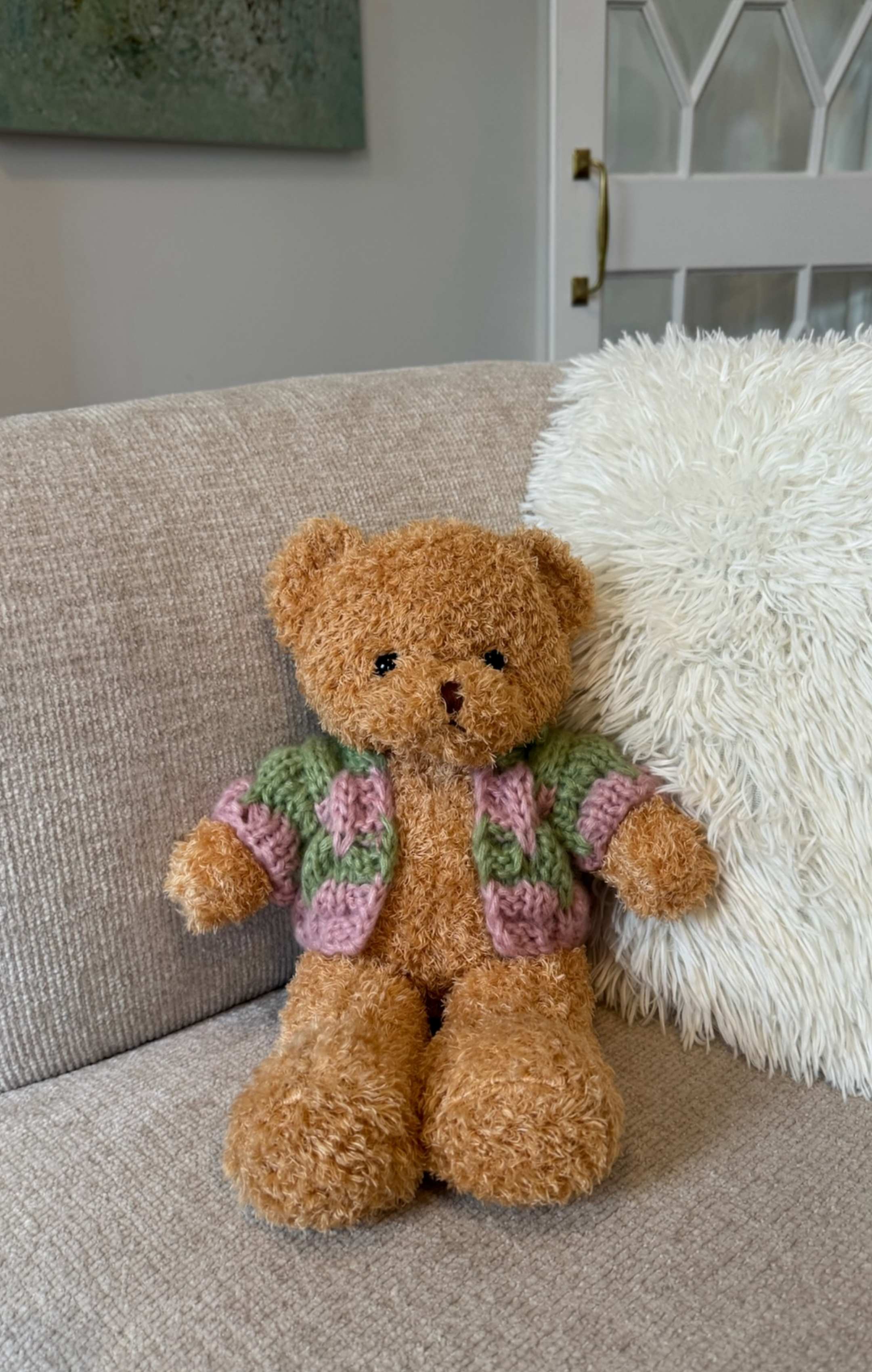 Strawberry Matcha Teddy