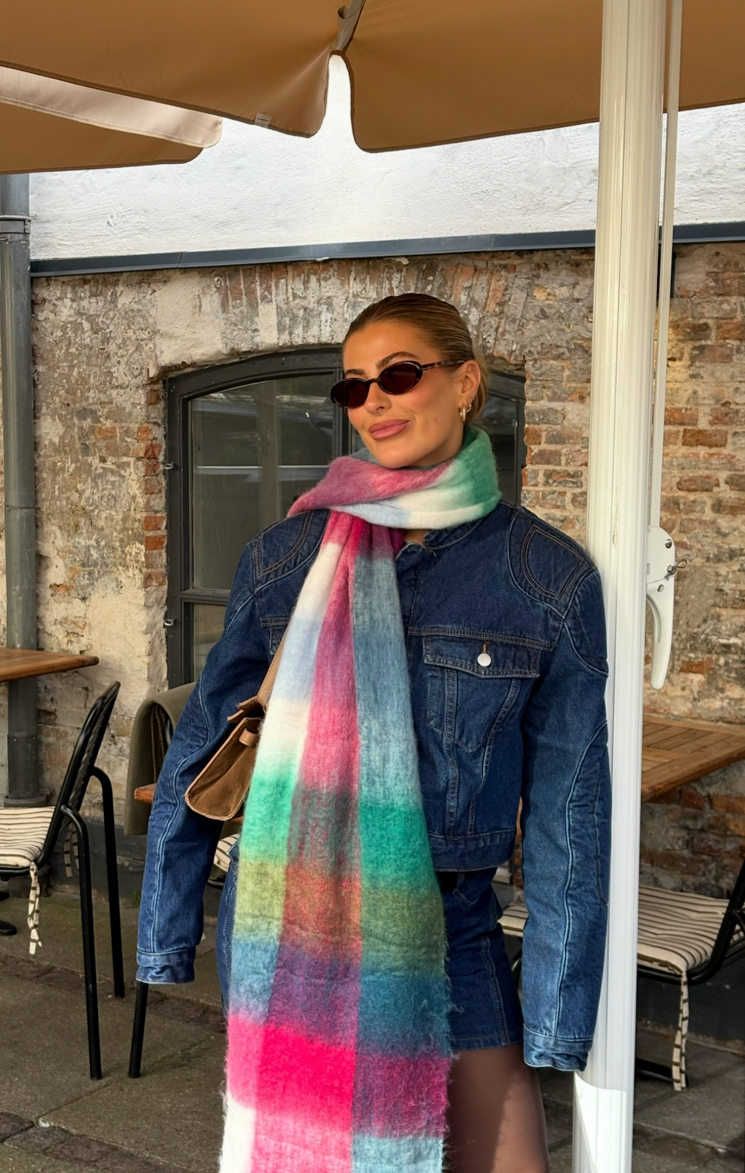 Sugar Check Scarf