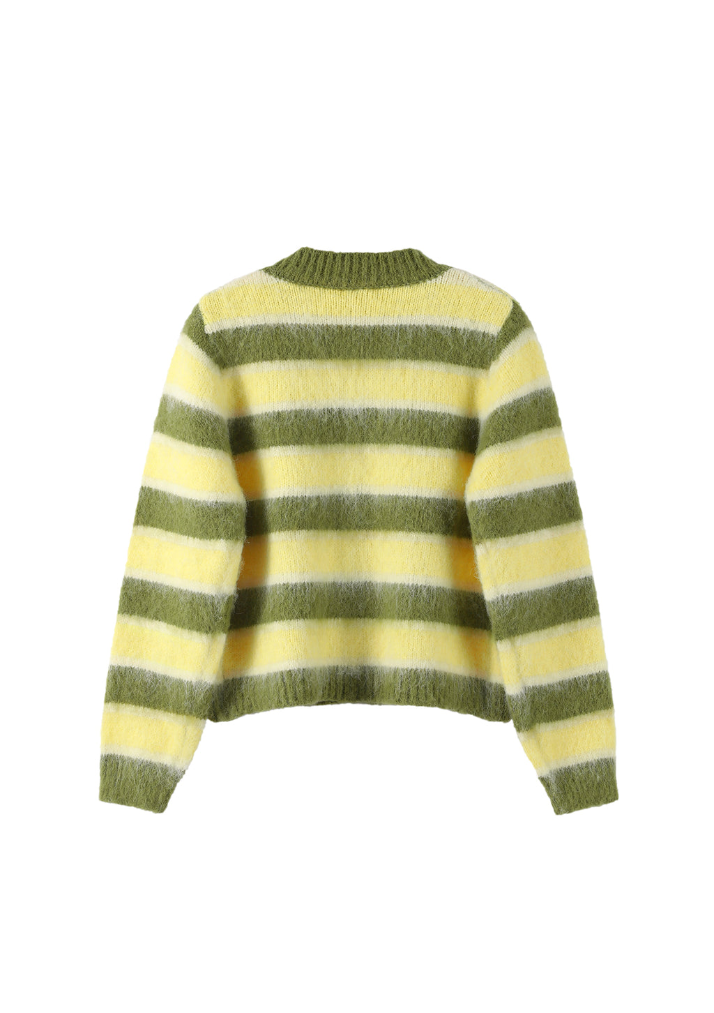 Green & Yellow Darling Cardigan