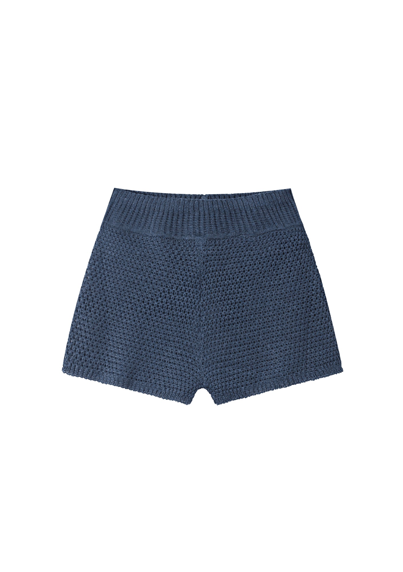 Navy Mallow Micro Shorts
