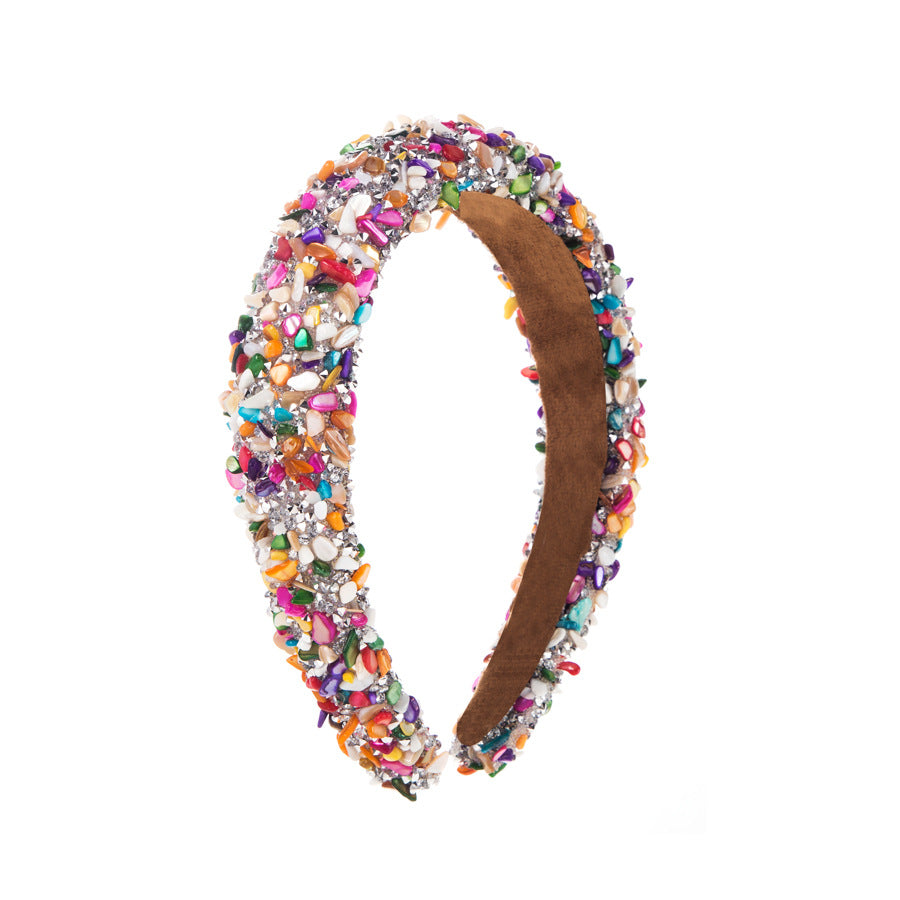Shimmer Burst Chunky Headband - Kiwi & Co accessories