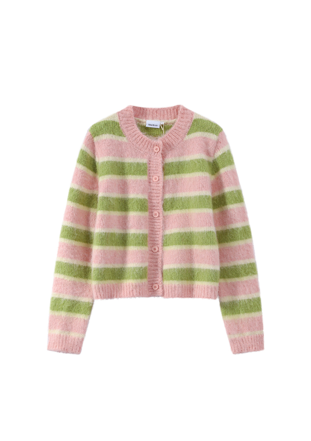 Pink & Green Darling Cardigan