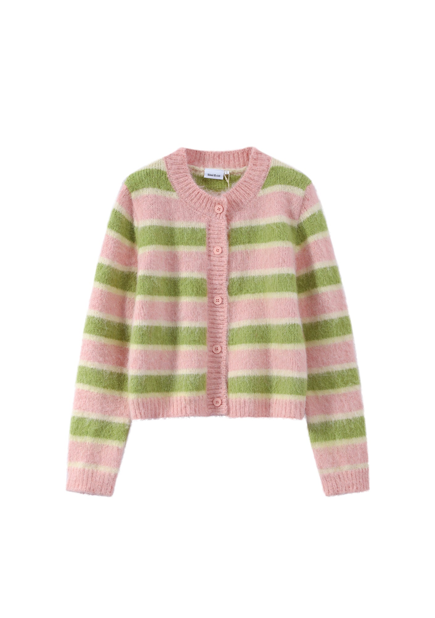 Coming Soon Pink & Green Darling Cardigan