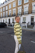 Green & Yellow Darling Cardigan