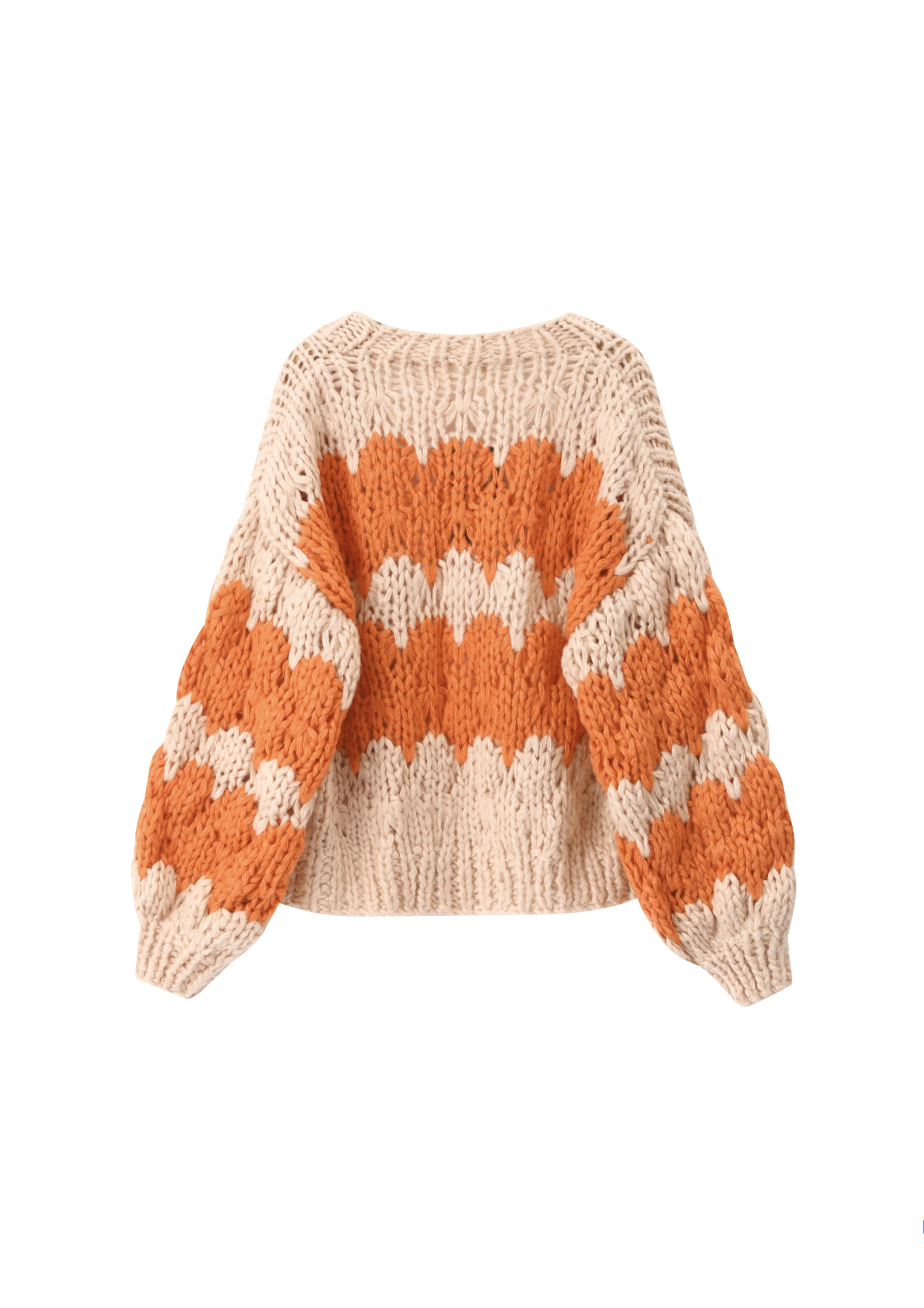 Orange Hugs & Kisses Cardigan