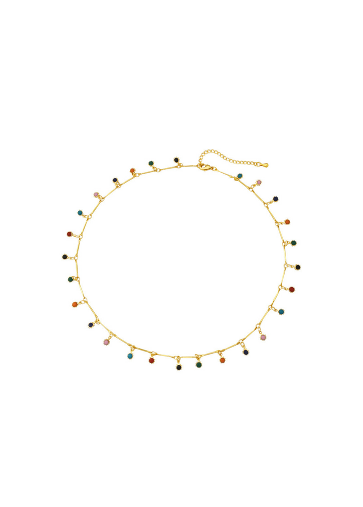 Kaleidoscope Multi Drop Necklace - Kiwi & Co Necklace