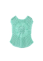 Aqua Cora Crochet Top - Kiwi & Co
