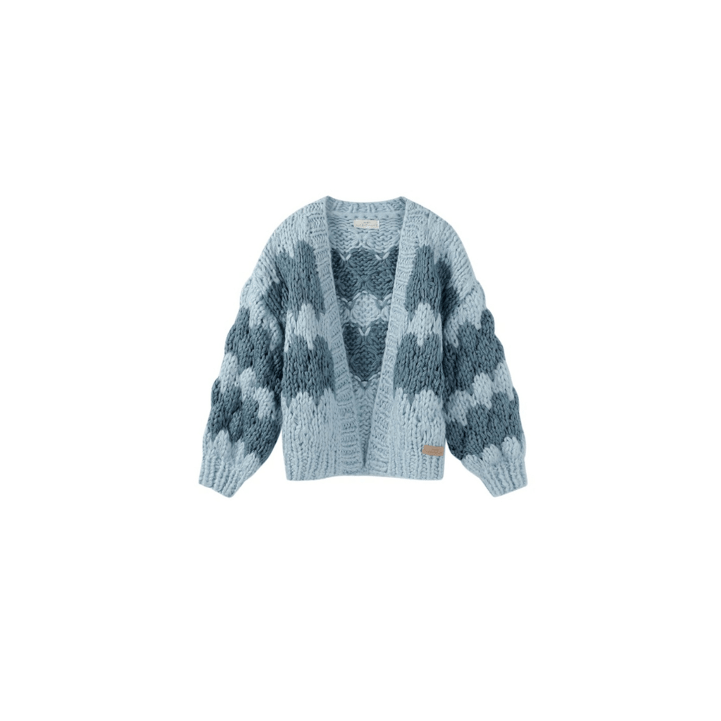 Blueberry Pie Hugs and Kisses Cardigan - Kiwi & Co