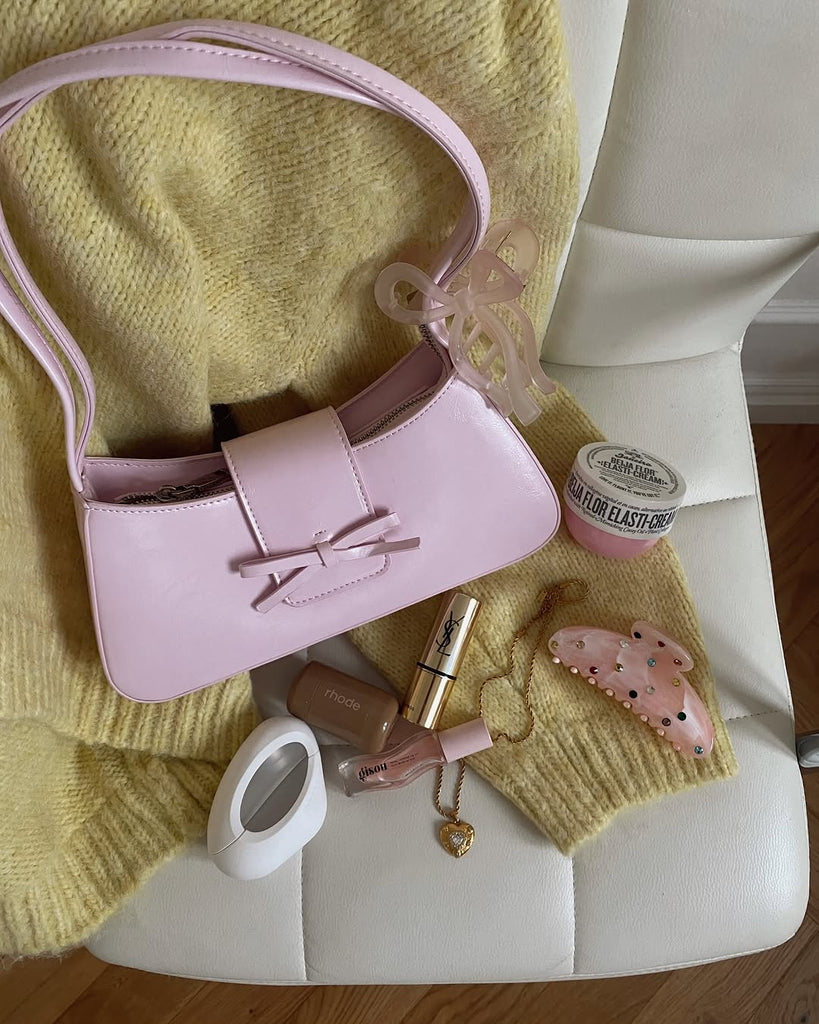 Blush Bow Handbag - Kiwi & Co