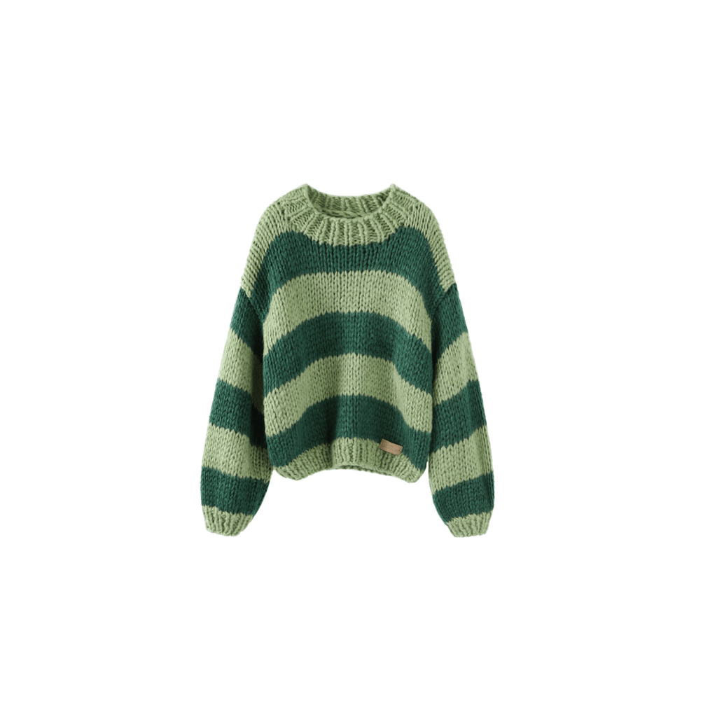 Double Green Love Bug Jumper - Kiwi & Co