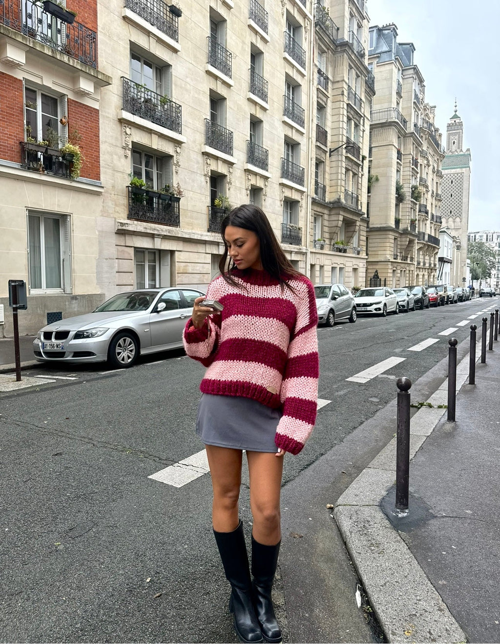 Double Pink Love Bug Jumper - Kiwi & Co