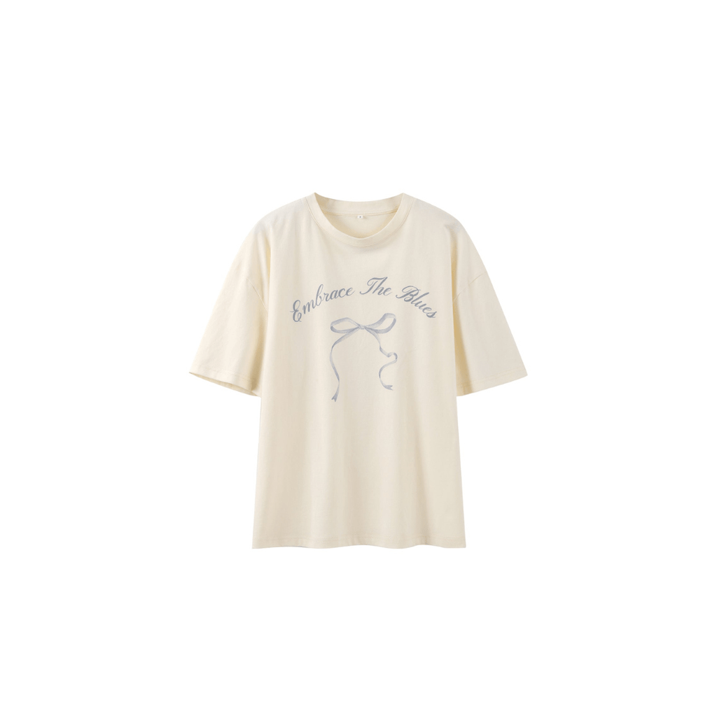 "Embrace The Blues" Oversized Tee - Kiwi & Co