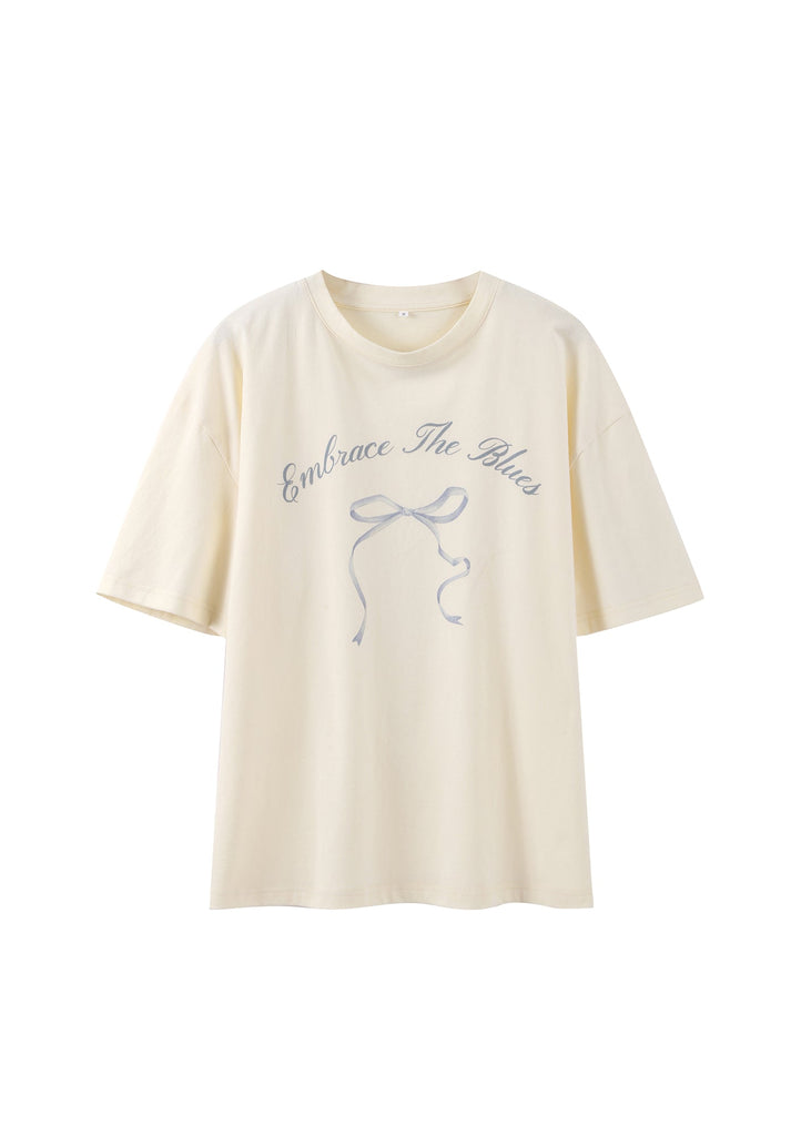 "Embrace The Blues" Oversized Tee - Kiwi & Co