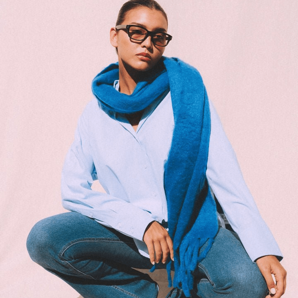 Fresh Blueberry Scarf - Kiwi & Co