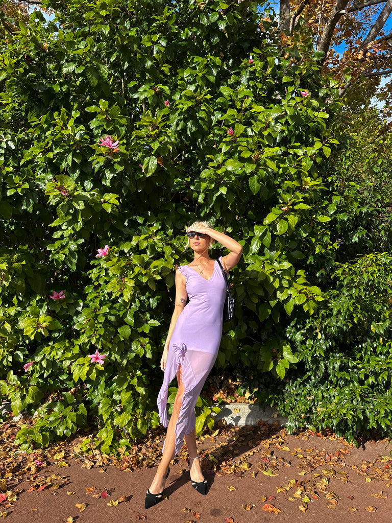 Lavender Dress - Kiwi & Co