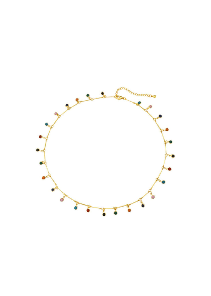 Kaleidoscope Multi Drop Necklace - Kiwi & Co