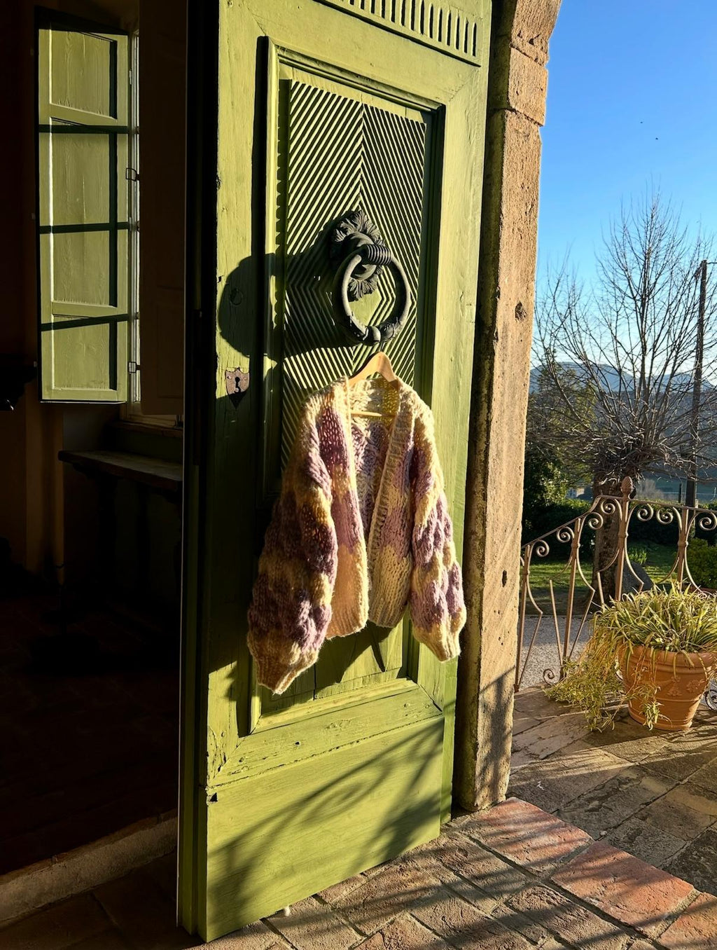 Lavender Haze Hugs and Kisses Cardigan - Kiwi & Co