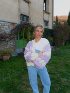 Lavender Haze Hugs and Kisses Cardigan - Kiwi & Co