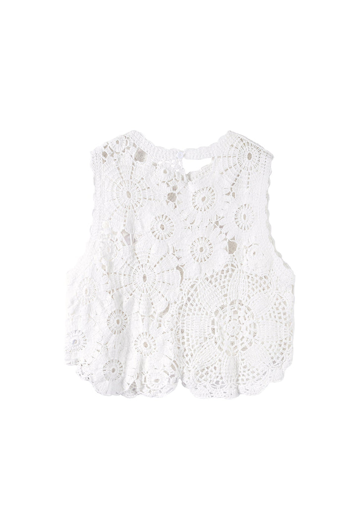 Mila Crochet Top - Kiwi & Co