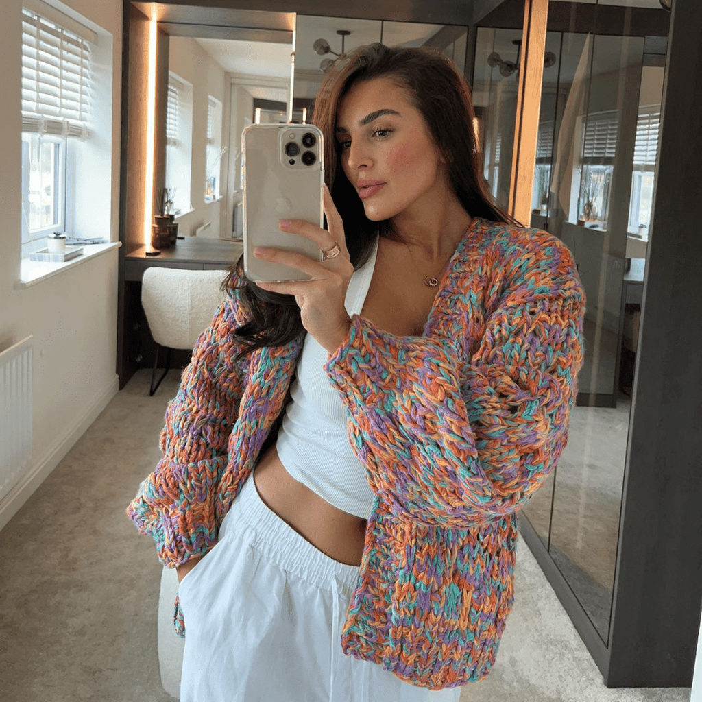 Multi Love Notes Cardigan - Kiwi & Co