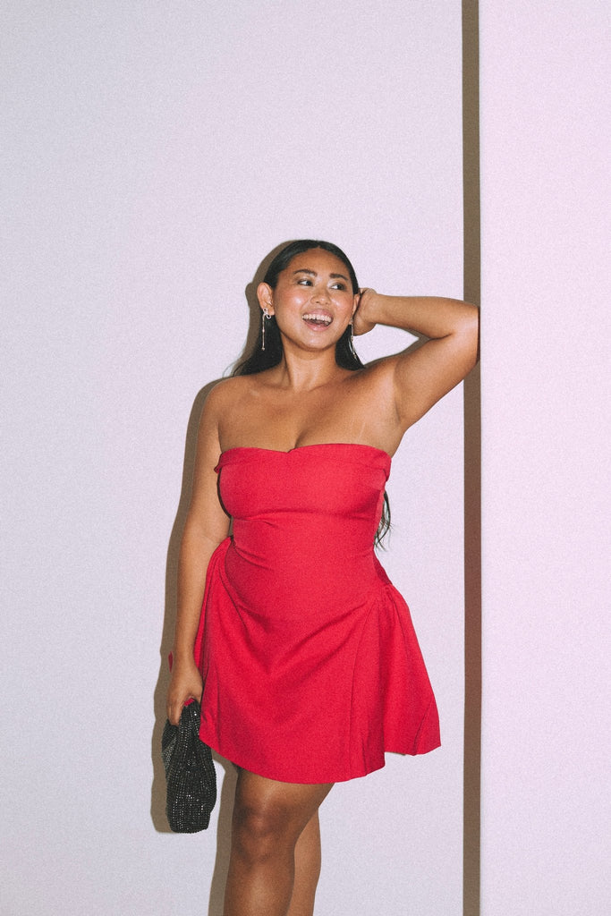 No.3: The Red Mini Dress - Kiwi & Co