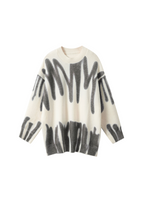 Black Poplar Paint Spill Jumper