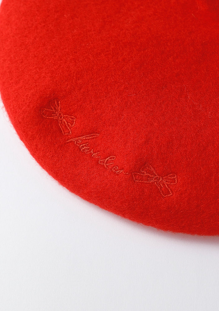 Poppy Red Beret - Kiwi & Co