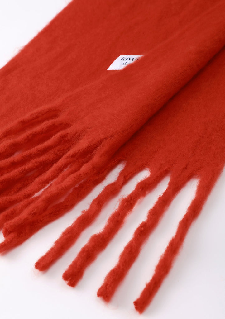 Poppy Red Scarf - Kiwi & Co