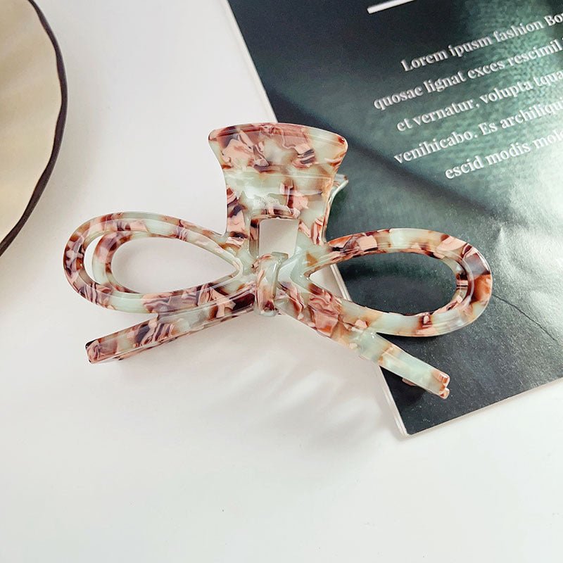 Pretty Bow Claw Clip - Kiwi & Co