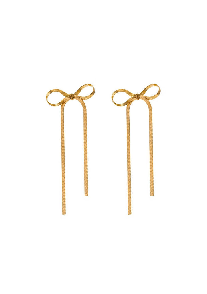 Ribbon Drops Earrings - Kiwi & Co