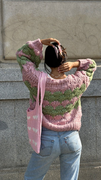 Hug knit cardigan ANDMARY 2色 Hug knit cardigan