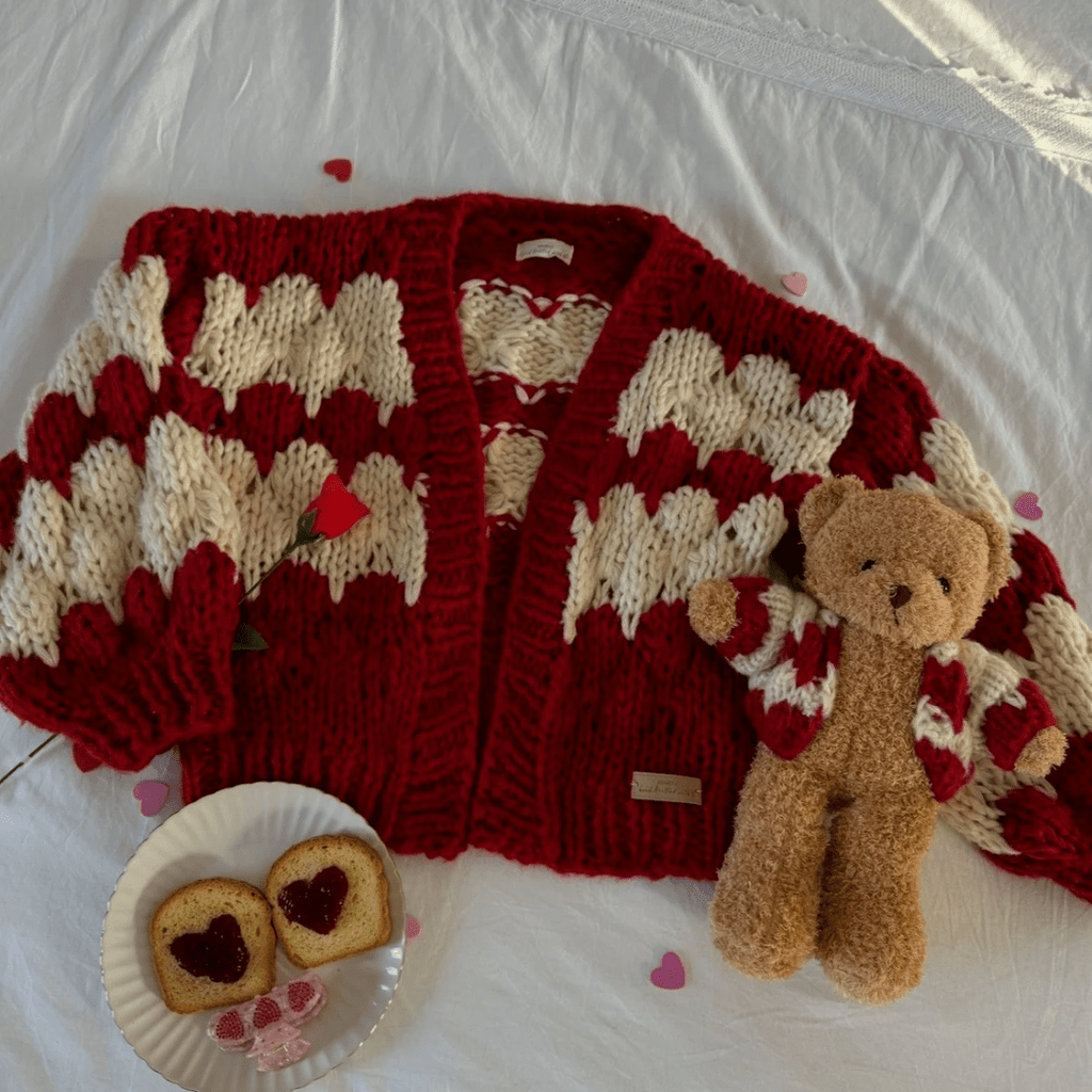 Strawberry Shortcake Hugs & Kisses Cardigan - Kiwi & Co
