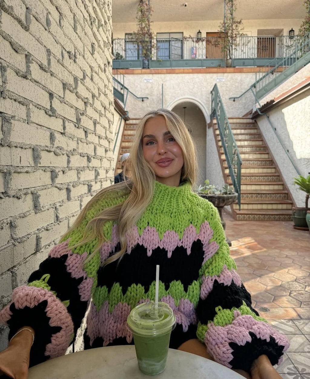 Sweetheart Chunky Knit Jumper - Kiwi & Co