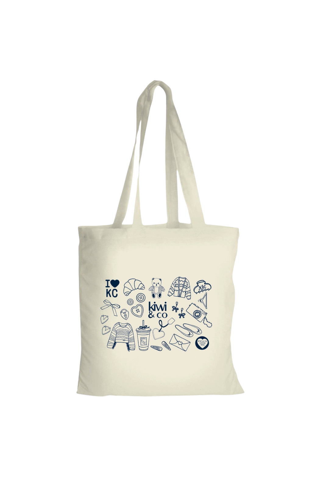 Kiwi Sketch Tote Bag