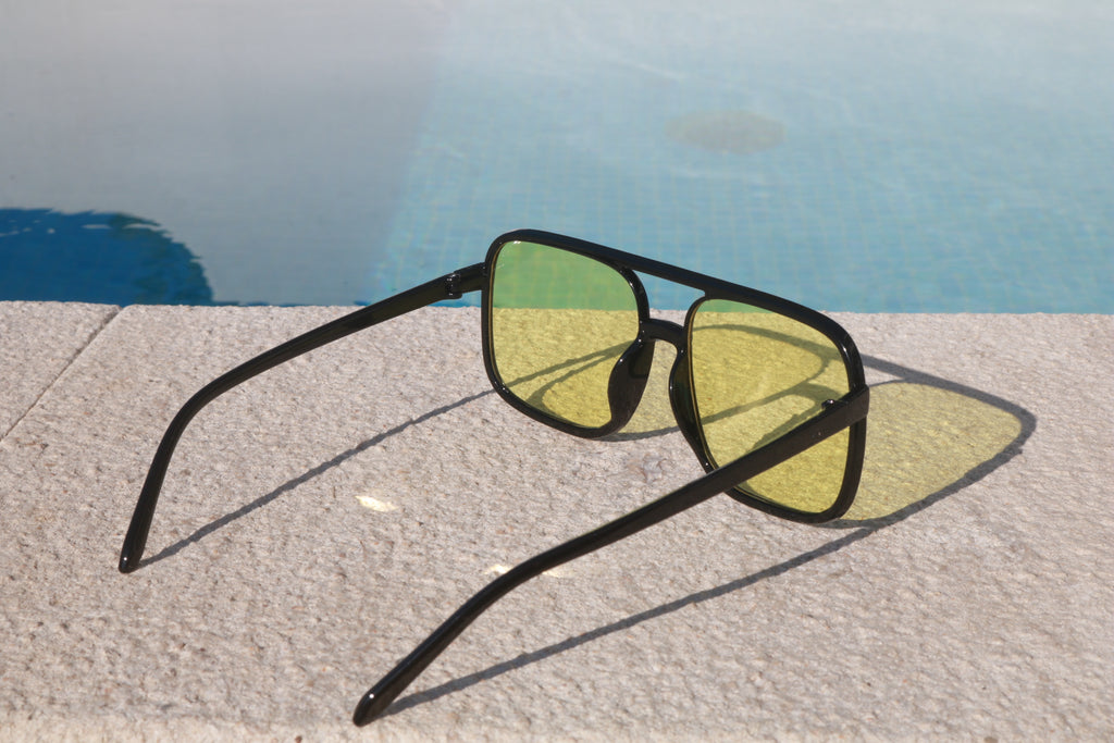 70 Shade Yellow Sunglasses - Kiwi & Co Sunglasses