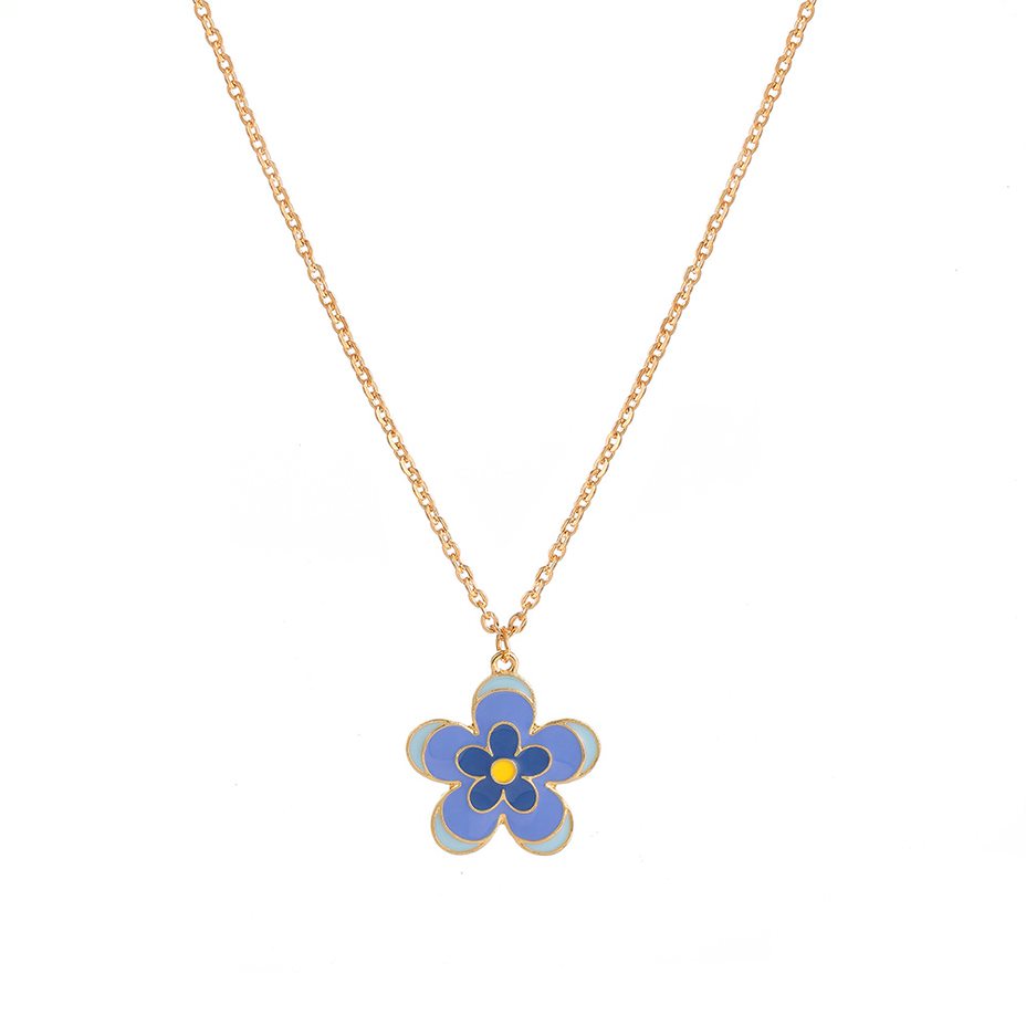 Flower Petal Necklace - Kiwi & Co Necklace